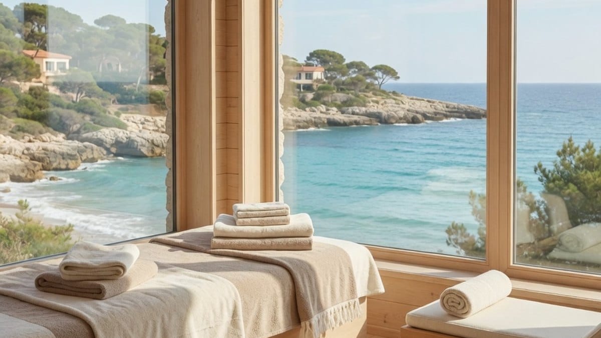Espace détente et thalassothérapie en PACA face à la mer Méditerranée