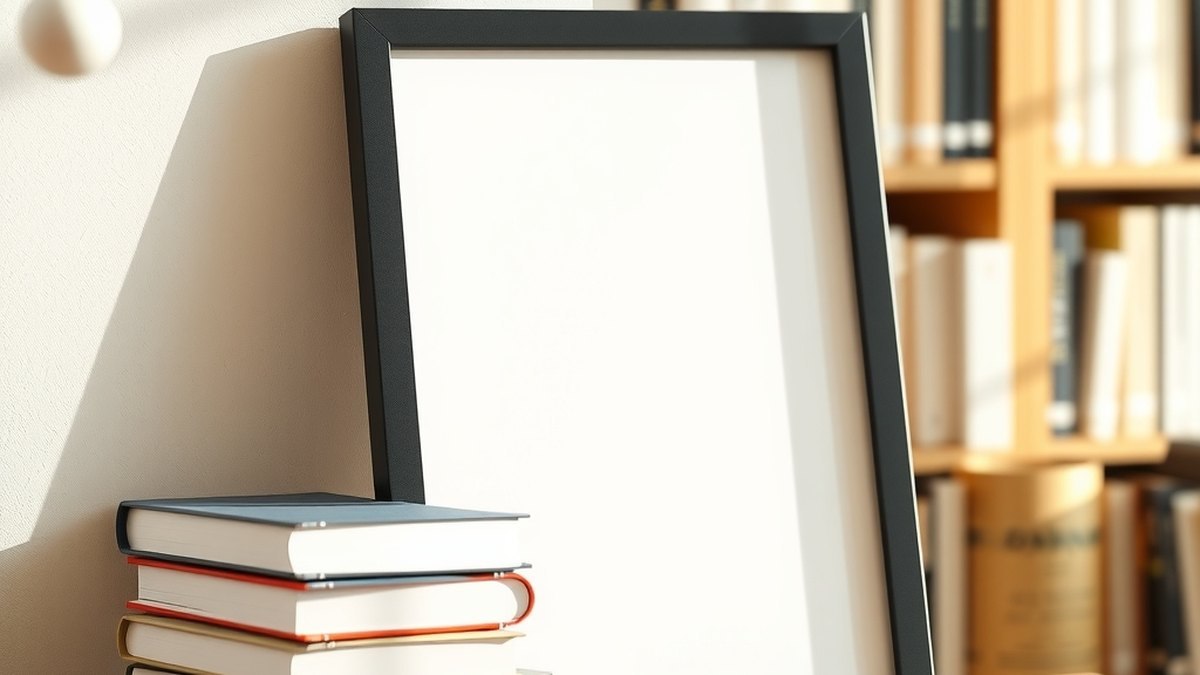Carnets et cadre évoquant la certification et le sérieux d'un coach en développement personnel